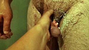 i gave my hot stepbrother shower handjob pleasure while his wife was away