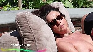 sexy outdoor hotwife milf gilf candi annie craves mmmf gangbang cumshots