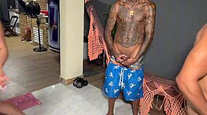 Soccer players party and bang married women at Buzios mansion