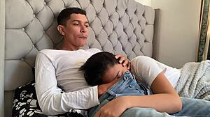 padrastro pervertido forces petite polla deepthroat until cumshot in mouth