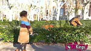 elena de la vega hunts street stud for public ass ride 😈🍑🚀