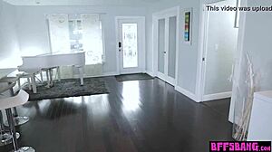 i'm blindfolded but this bookworm teen feels my huge cock surprise