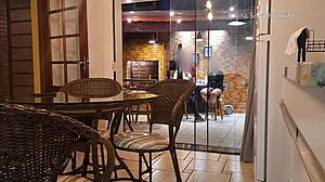 Bruna Silva Hotwife Dresses Up for Black Bull Cuckold Fuck