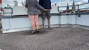 Peeing everywhere with my mother-in-law dirty hobby!