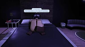 Roblox goth slut 😈 wrecked by BBC bull... turned total blacked whore now! 🍆💦