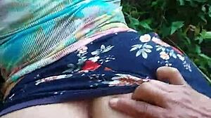 BIG ASS LATINA WIFE POUNDED RAW IN THE WILDS OUTDOOR FUCKFEST