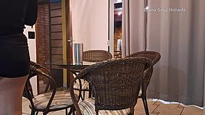 Bruna Silva Hotwife Dresses Up for Black Bull Cuckold Fuck