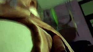 Italian beauty in lima flaunts her pale round ass