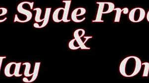 sis sara jay is so horny she grabs her huge dildo and goes wild on it