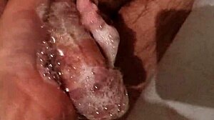 i gave my hot stepbrother shower handjob pleasure while his wife was away