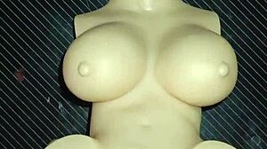 dolly's desk fuck doll gets penetrated every way imaginable close up