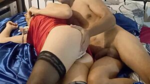 french satin panty slut doggystyle ass lick deepthroat homemade