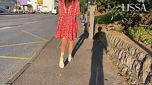 Hot Latina Flashes Tits and Wet Pussy While Masturbating on Crowded Public Bus