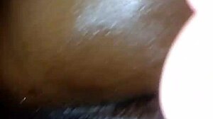 My oily wet ebony milf pussy throbs for deep orgasmic pounding