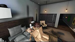 snowbunny ditches bbc for thick bwc pounding her big tits doggystyle