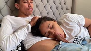 padrastro pervertido forces petite polla deepthroat until cumshot in mouth