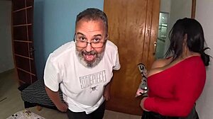 Giant BBW Brazilian Fuck Doll Pranks Mansion Wet Tits Party