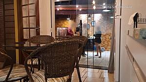 Bruna Silva Hotwife Dresses Up for Black Bull Cuckold Fuck