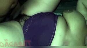 Whore's fat ass ripped open and dripping cum after rough pounding