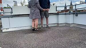 Peeing everywhere with my mother-in-law dirty hobby!