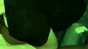 White Slut Devours Monster Big Black Cock