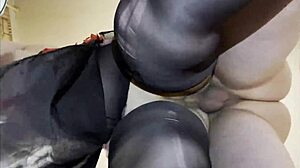 Thrilling kitchen doggy with my fat girlfriend