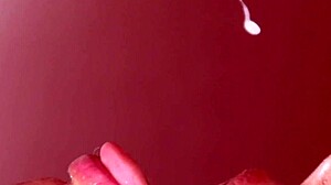 Japanese Wife Gulps Monster Cum in Mouth!