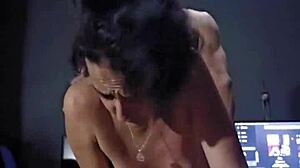 Milf Wife Jerks Monster Cock While Moaning Loudly