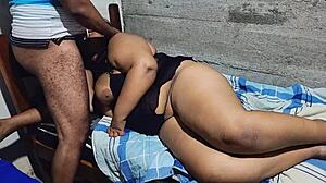 Stepsister Gulps Brother's Massive Cumshot After Party Fuck