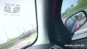 Luana Gaucha Takes Cash From Don Picone To Strip Nude Outdoor