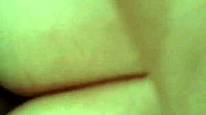 He pounds his fat wife's tight ass in the bathroom