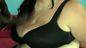 can bbw's gigantic boobs and ass handle this big black cock?