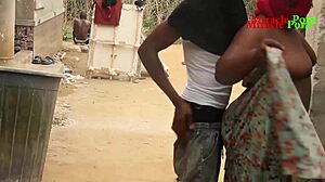 landlord's daughter caught bathing gets hardcore doggystyle pounding!