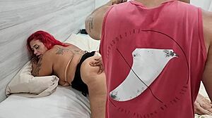 Behind Scenes: BBW Suzan Screams in DP Anal Cum Fest