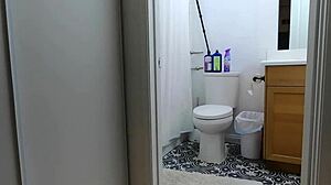 skinny asian babe chokes on cock by the pool gagging hard