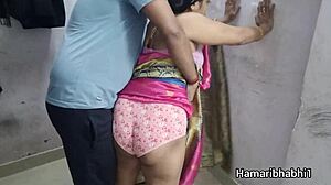 Young Indian Milf Rides Mature Man's Big Cock