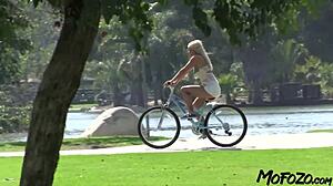 Blonde Amateur Begs for Doggystyle Pounding Action