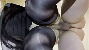 Thrilling kitchen doggy with my fat girlfriend