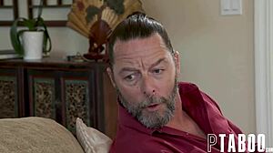 my wife's teen girl chloe temple flashes tits and ass like total exhibitionist...