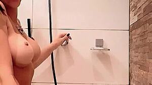 hey queen hotwife showers up filming every sexy curve for us