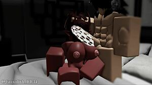 who rides harder me or her part 2 creampie domination