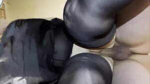 Thrilling kitchen doggy with my fat girlfriend