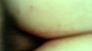 He pounds his fat wife's tight ass in the bathroom