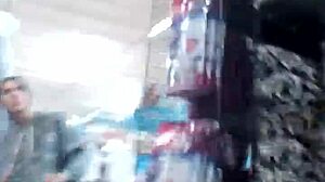 damn, caught that juicy assfuck voyeur style right in walmart!