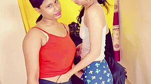 Uttaran20 Lesbians Score Double Cumshots in Tight Play