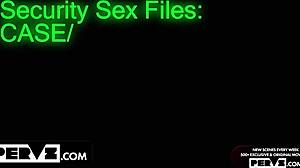 busty milf caught stealing fucks security to escape