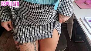 espuletamaia's dirty joi tempts you into her private office punheta