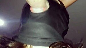 karina kisses lucas after swallowing hubby's thick cum load