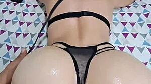 Busty Blonde Milf Bound for Big Ass Cum Squirting