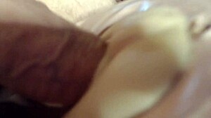 Mature chubby hairy pussy toyed then fucked closeup